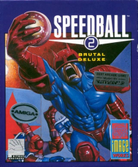 Speedball 2: Brutal Deluxe Amiga US box art